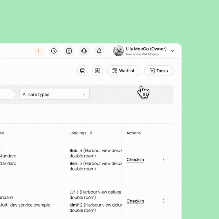 Pet Summary Dashboard with Daily Insights at a Glance