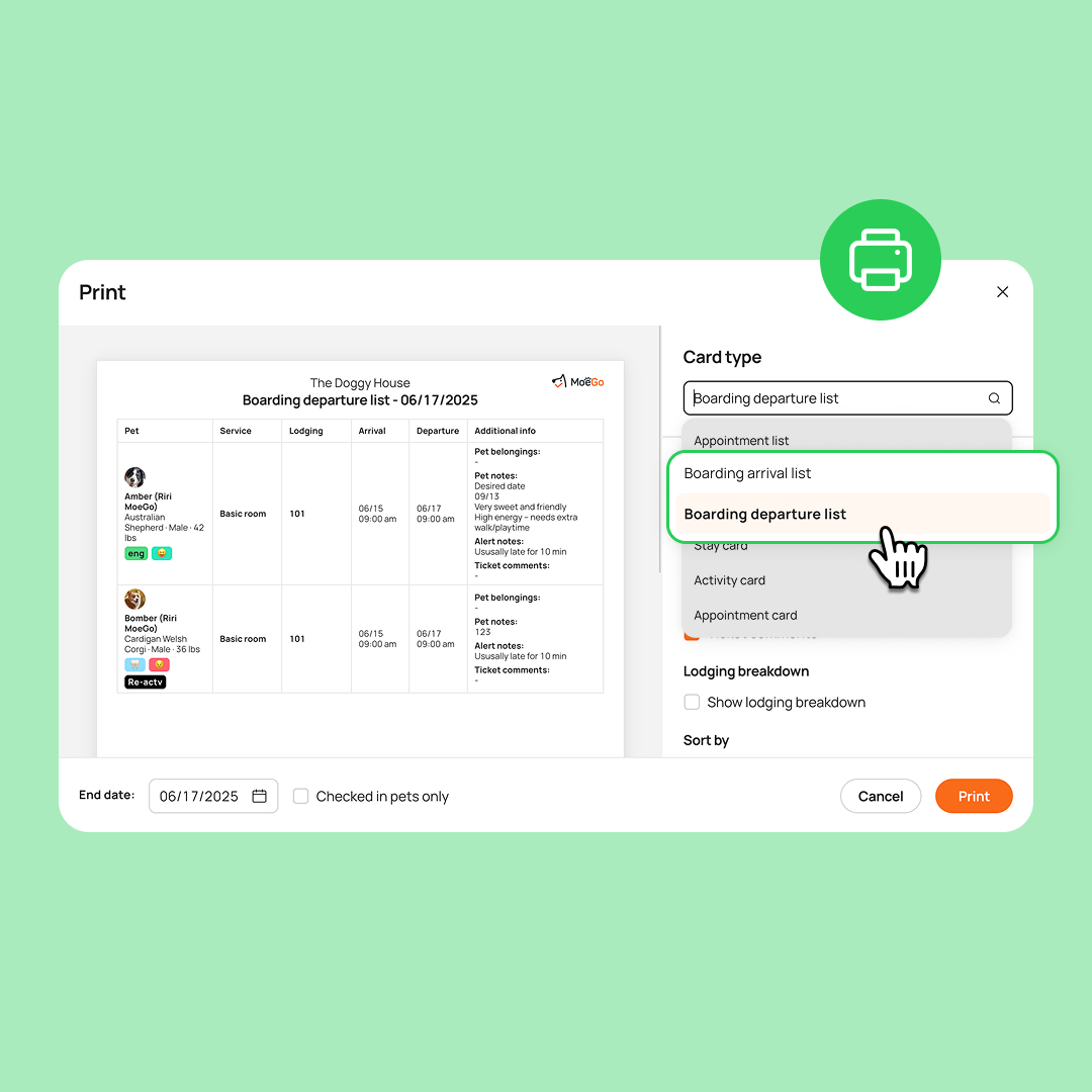 Print Boarding Arrival & Departure Lists for Smoother Daily Ops-1