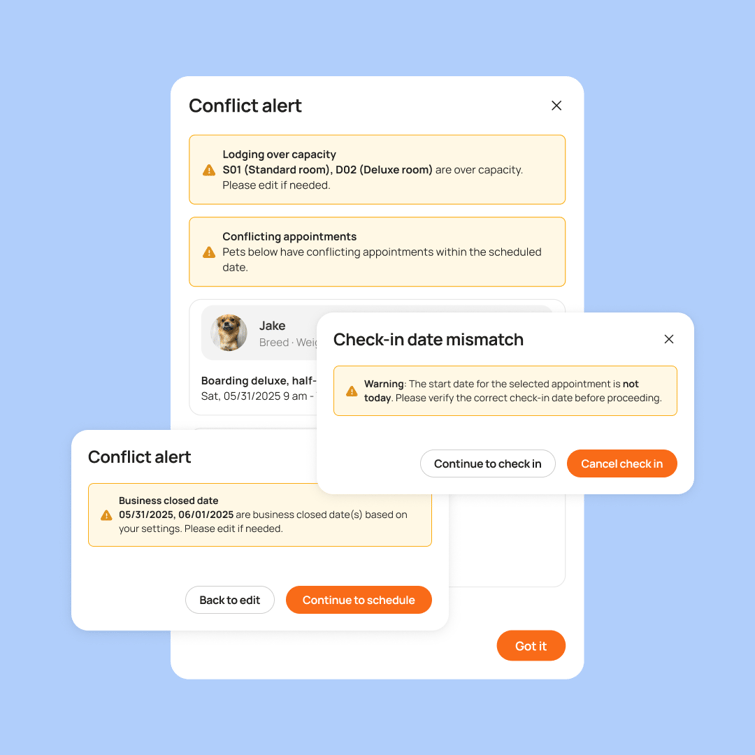 Smart Conflict Alerts to Prevent Booking Conflicts