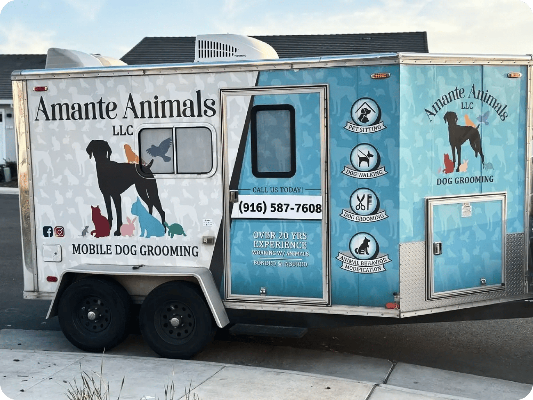 amante animals llc mobile van