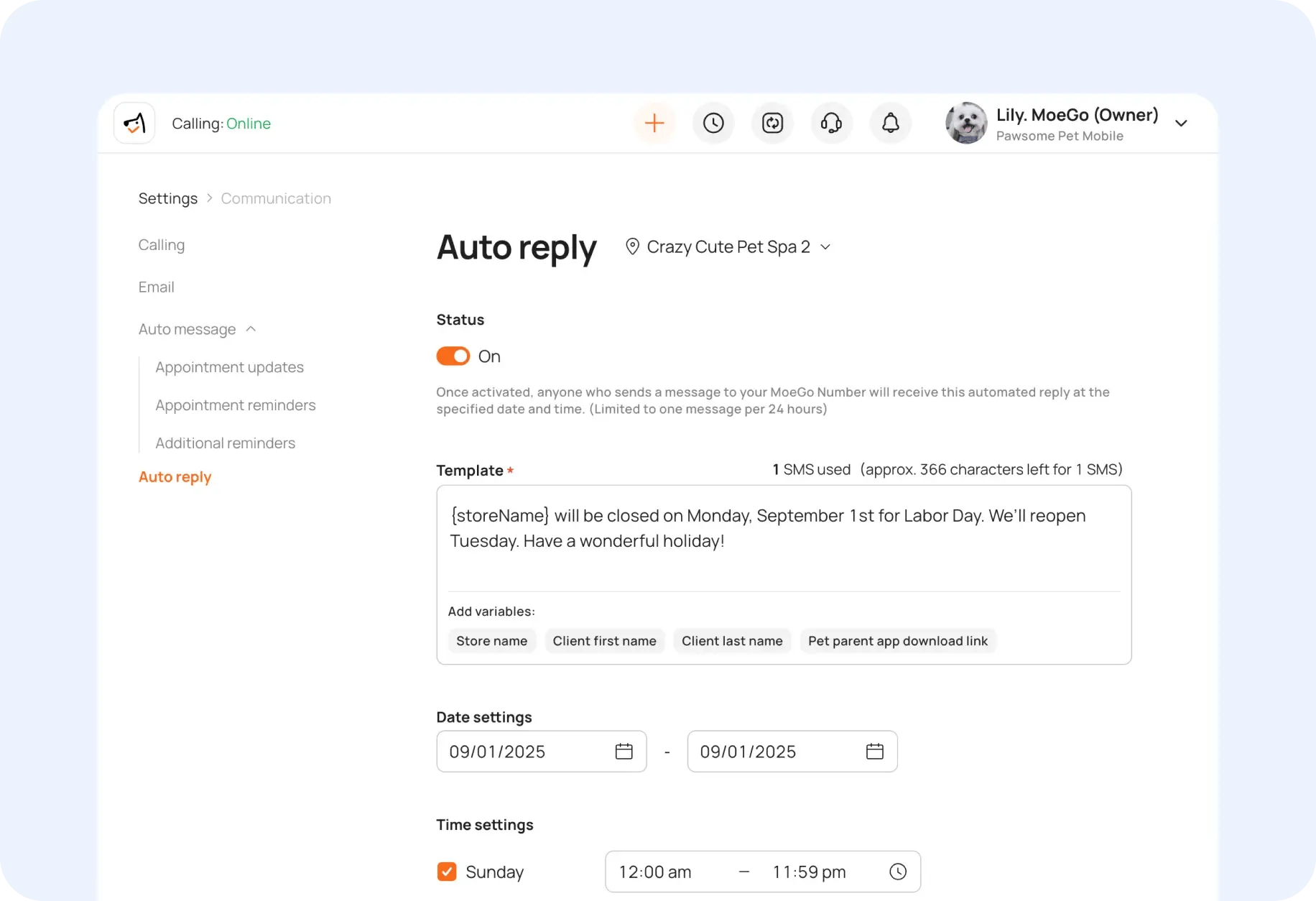auto_reply