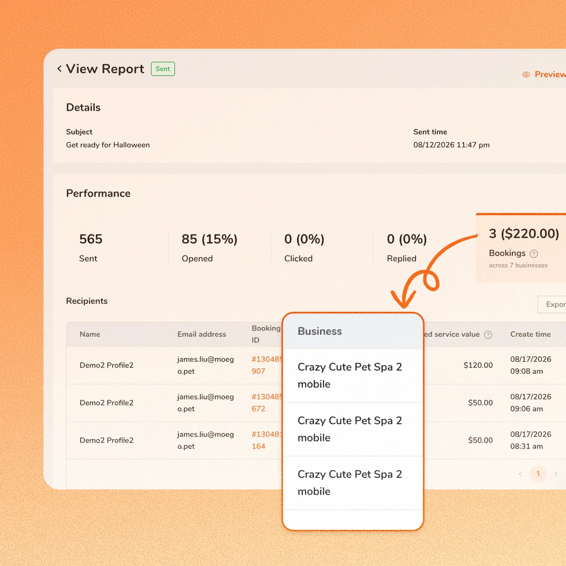 business_wide_booking_performance_for_email_campaigns
