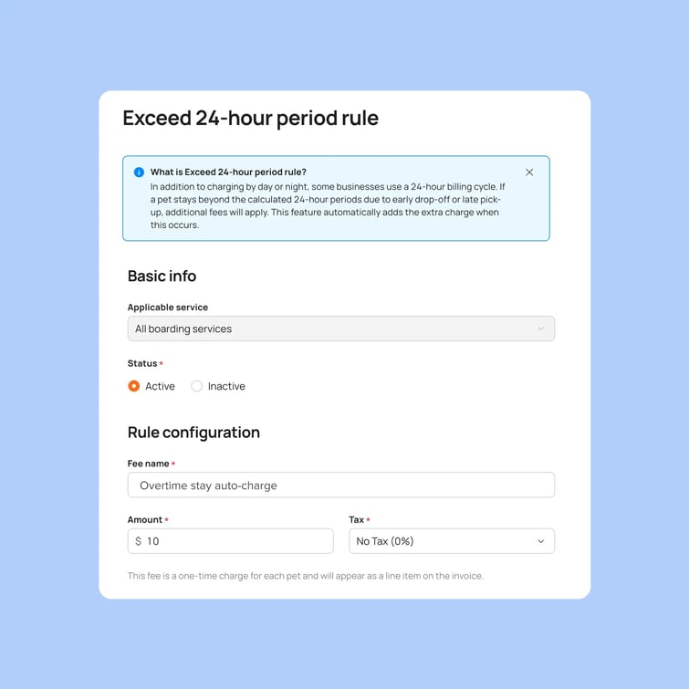 exceed 24 hour pricing rule