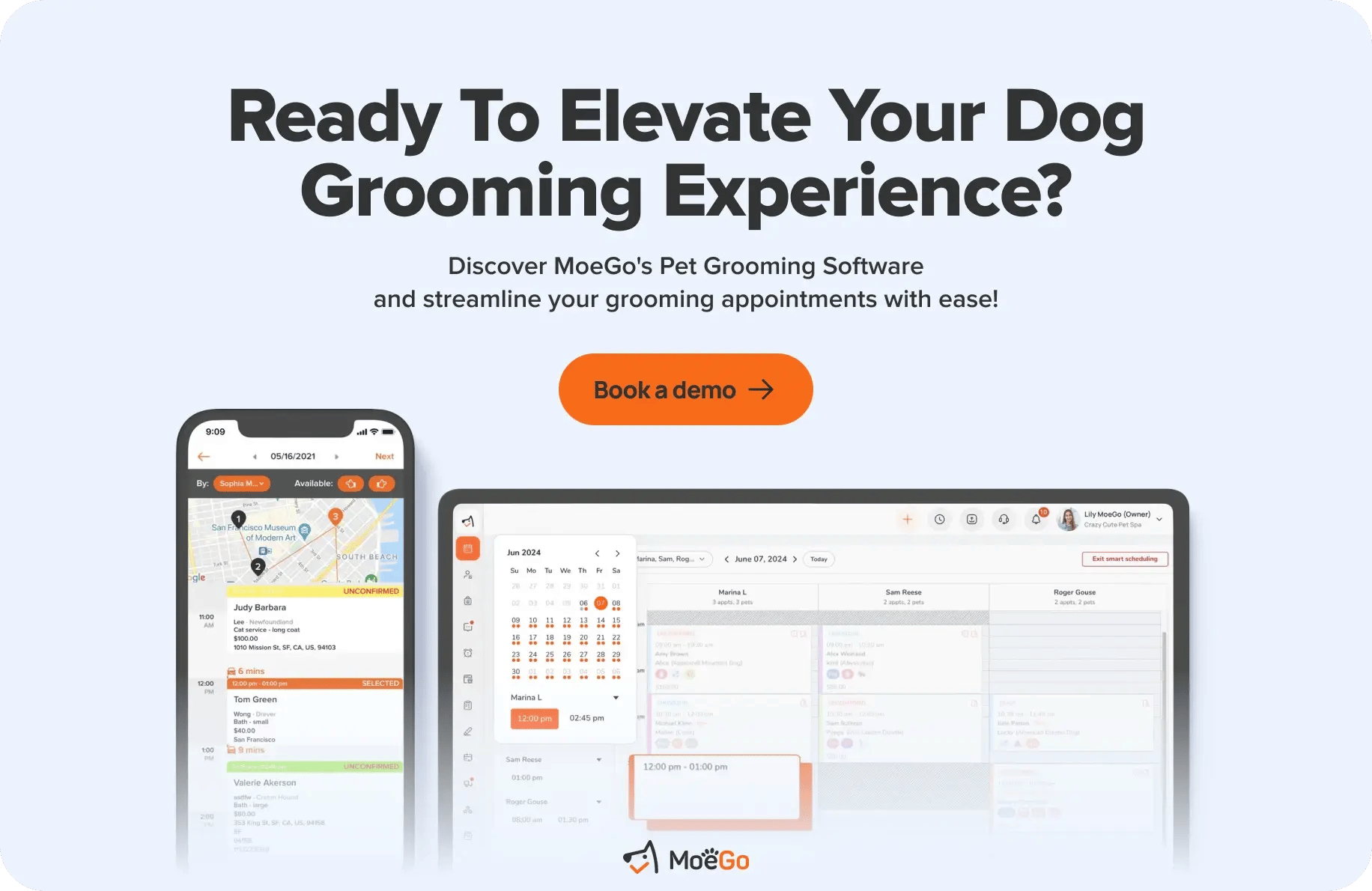 moego all in one pet business software